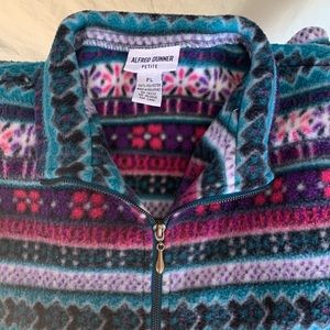 *SOLD* Vintage Alfred Dunner Fleece Zip Jacket - Women's Listing